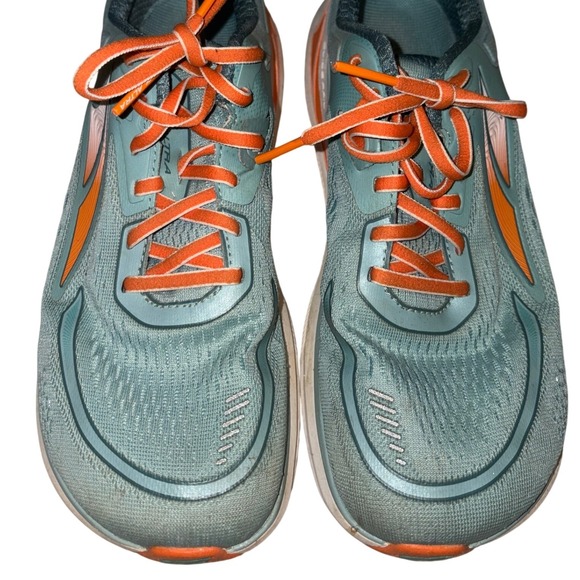 Altra Paradigm 6 Women's 9.5 Teal Orange Running Shoes EGO MAX Zero Drop - Picture 4 of 8